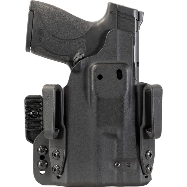 Mission First Tactical Pro Series IWB Light Holster for S&W Shield 1.0/2.0/Plus TLR-6/TLR-6 HL/TLR-6 HL G Black Ambi - Precision Shot Firearms