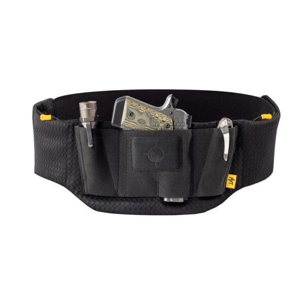 Mission First Tactical Belly Band Holster 26? to 52? Black Ambi - Precision Shot Firearms