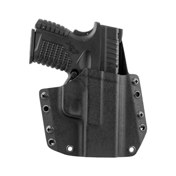 Mission First Tactical OWB Holster for Springfield XDS 9/40/45 3.3" Black RH - Precision Shot Firearms