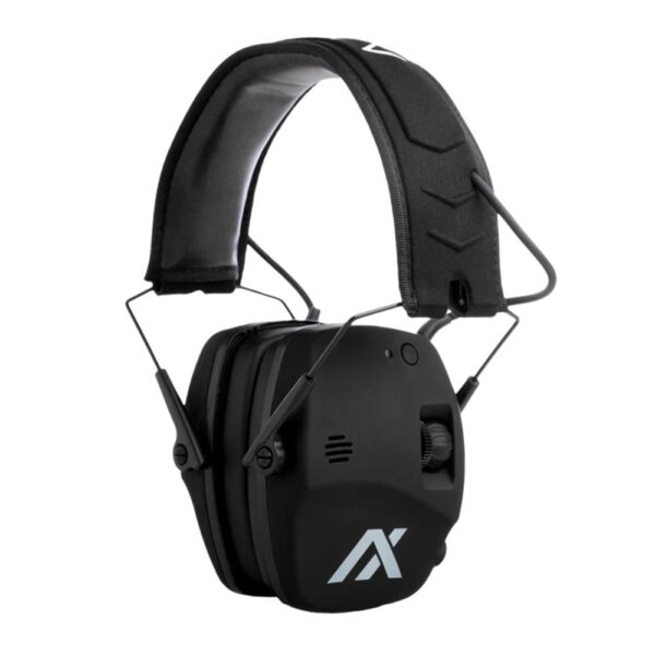 Axil TRACKR Blu Electronic Ear Muffs with Bluetooth 27dB Black - Precision Shot Firearms