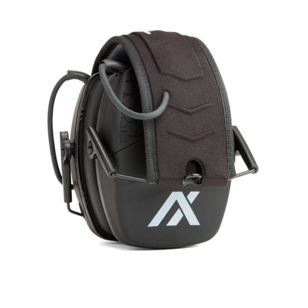 Axil TRACKR Blu Electronic Ear Muffs with Bluetooth 27dB Black - Precision Shot Firearms