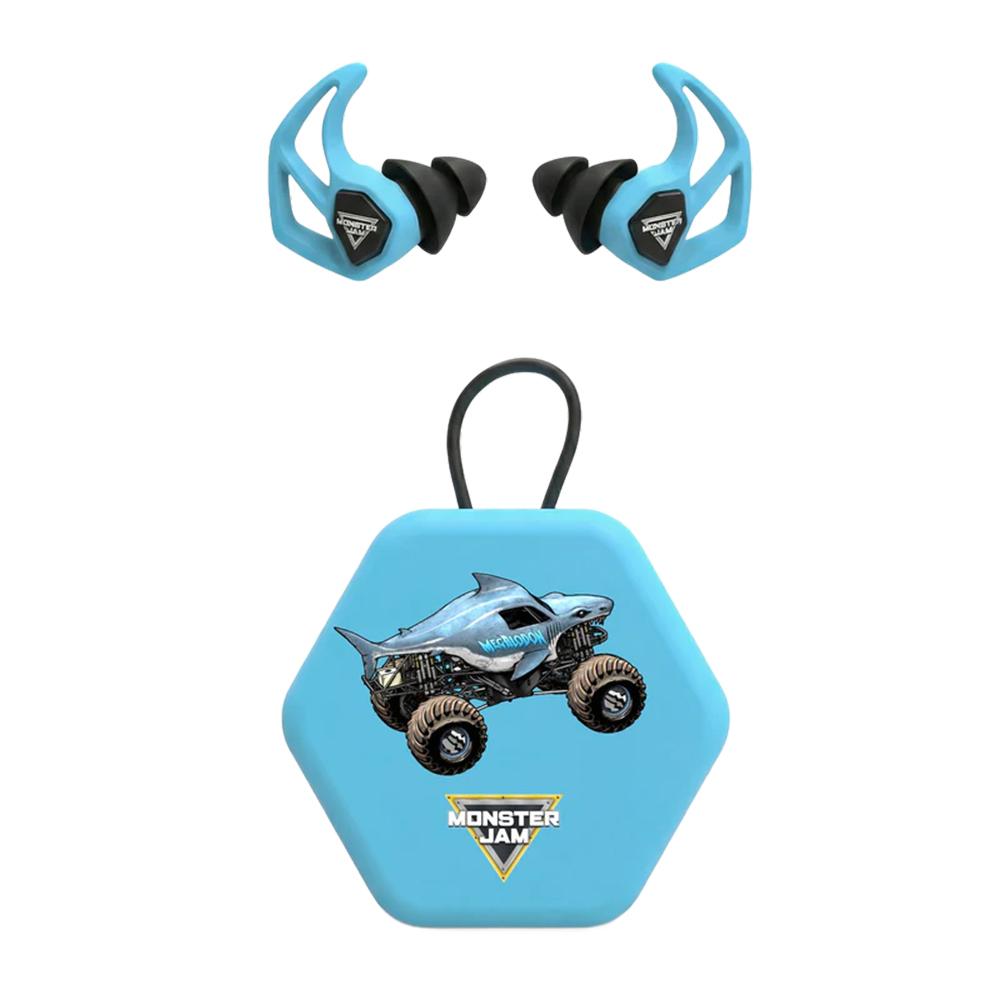 Axil Monster Jam X30i Ear Plugs 15dB or 19dB Megalodon Blue - Precision Shot Firearms