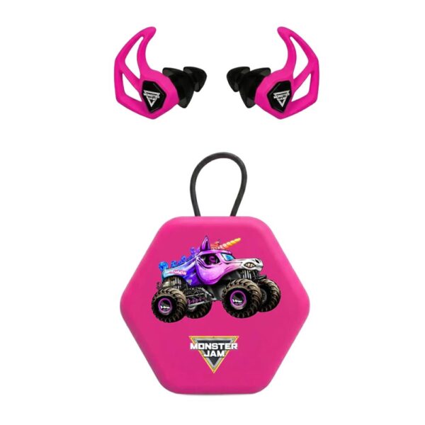 Axil Monster Jam X30i Ear Plugs 15dB or 19dB Sparkle Smash Pink - Precision Shot Firearms