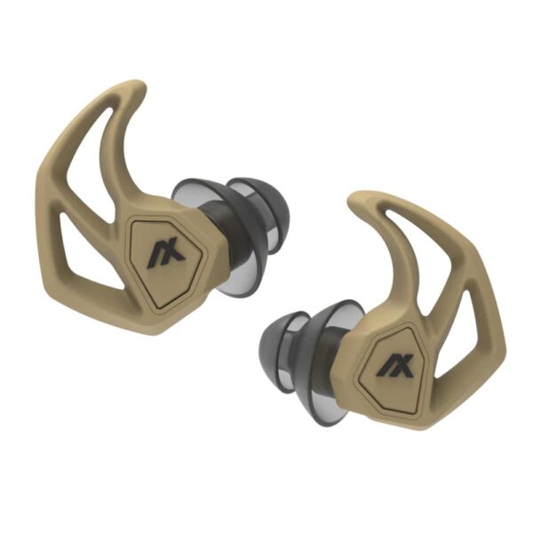 Axil X30i Passive Ear Plugs 13-31dB Desert Tan - Precision Shot Firearms