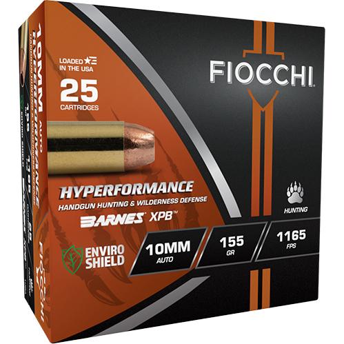 Fiocchi Hyperformance Hunt Ammunition 10mm Auto 155gr HP 1165 fps 25/ct - Precision Shot Firearms
