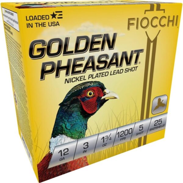 GOLDEN PHEASANT NP 12ga 3" 1 3/4oz #5 1200fps 25RD - Precision Shot Firearms