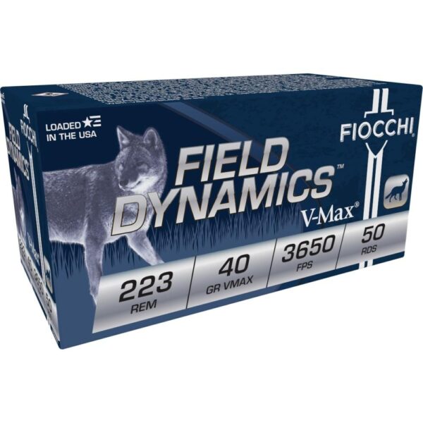 Fiocchi Extrema Rifle Ammunition .223 Rem 40 gr V-MAX 3650 fps - 50/box - Precision Shot Firearms