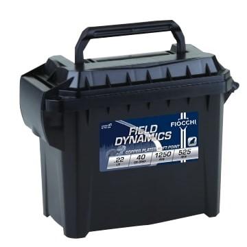 Fiocchi Performance Shooting Dynamics Rimfire Ammunition .22 LR 40 gr PSP 1575/ct - Precision Shot Firearms
