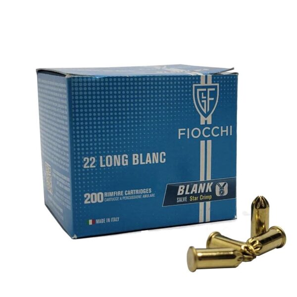 Fiocchi Handgun Blanks .22 LR Blanks 100/ct - Precision Shot Firearms
