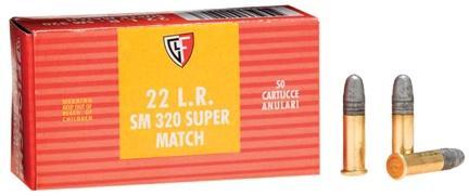Fiocchi Exacta Super Match Exacta Rifle .22 LR 40 gr LRN Rimfire Ammo- 50/box - Precision Shot Firearms