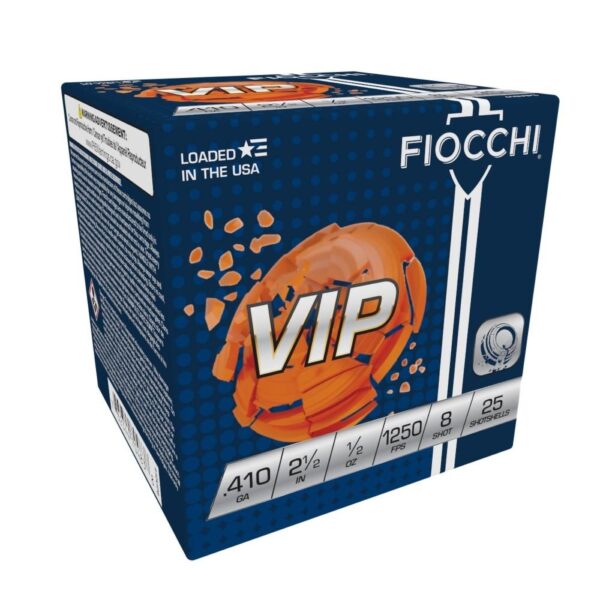 Fiocchi Premium Target Loads .410 ga 2 1/2" 1/2 oz #8 - 25/box - Precision Shot Firearms