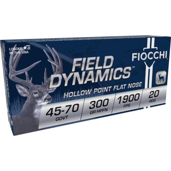 Fiocchi Extrema Rifle Ammunition 45-70 Govt 300 gr JHC 1900 fps 20/ct - Precision Shot Firearms