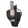 Blackhawk Nylon Multi Use Holster for 4" Barrel Medium/Intermediate DA Revolvers Black Ambi - Precision Shot Firearms