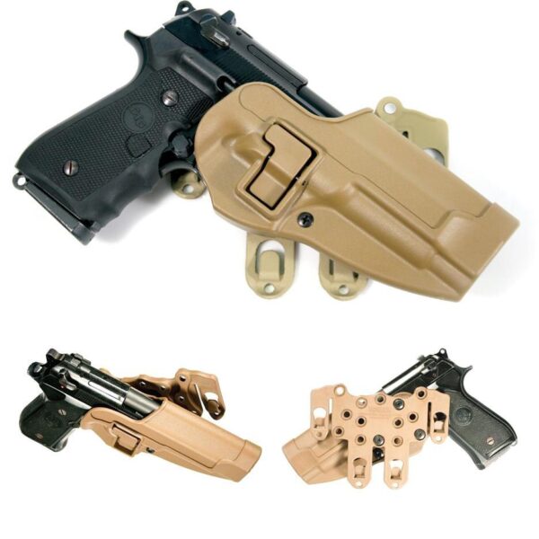 Blackhawk! S.T.R.I.K.E. Serpa Holster Right Hand - Coyote Tan - Precision Shot Firearms