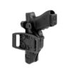 Blackhawk T-Series Level 2 Compact Holster for S&W M&P 1.0/2.0 9/40/45/10mm (4" 10mm Only) Black RH - Precision Shot Firearms