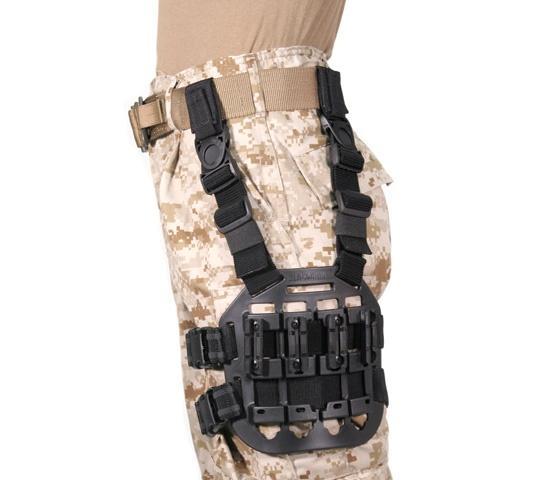 Blackhawk! Modular Drop Leg Platform - Black - Precision Shot Firearms