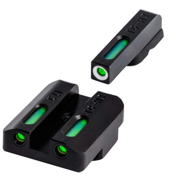Truglo TFX Tritium Fiber-Optic Xtreme Handgun Sight Set For CZ P10 - Precision Shot Firearms