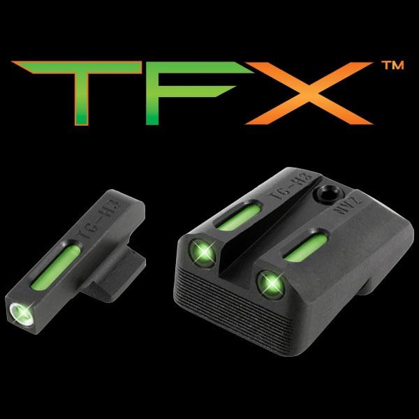 Truglo TFX Tritium/Fiber-Optic Day/Night Sights Fits Nova - Precision Shot Firearms