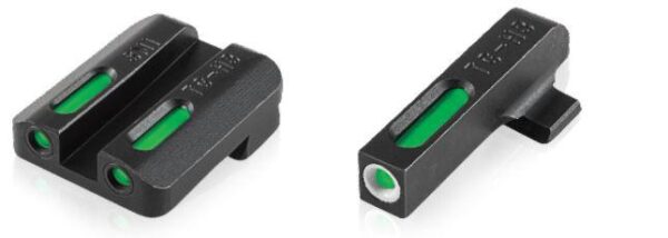 Truglo TFX Pro Tritium/Fiber-Optic Day/Night Sight - Walther CCP - Orange Outline Front/Rear Green - Precision Shot Firearms
