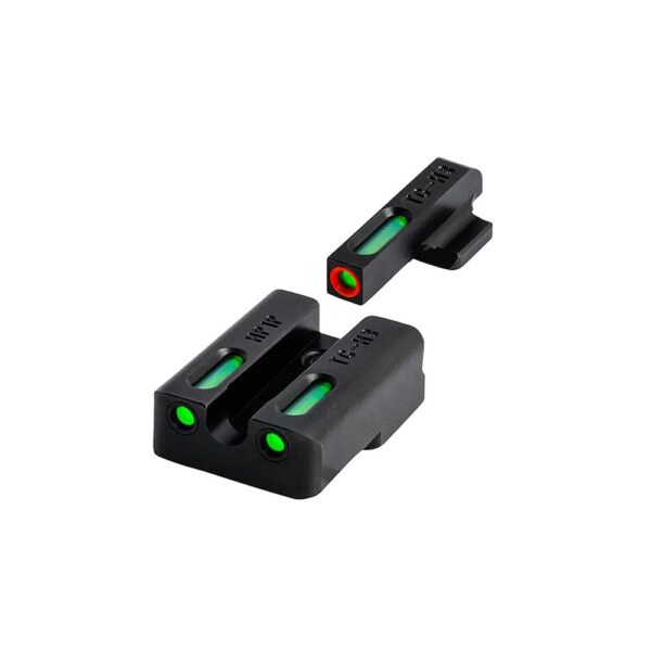 Truglo TFX Pro Britesite Handgun Sight Set for Springfield Hellcat Orange - Precision Shot Firearms