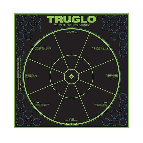 TARGET HANDGUN DIAG 12X12 6PK - Precision Shot Firearms