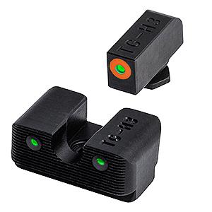 Truglo Tritium Pro Night Low Sight Set - For Glock 17 / 17L 19 22 23 24 26 27 33 34 35 38 39 45 (Excluding M.O.S. models) - Precision Shot Firearms