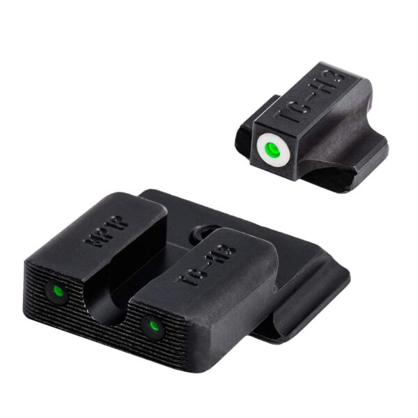 Truglo Tritium Pro Night Sight Set S&W Shield EZ 380 - White - Precision Shot Firearms
