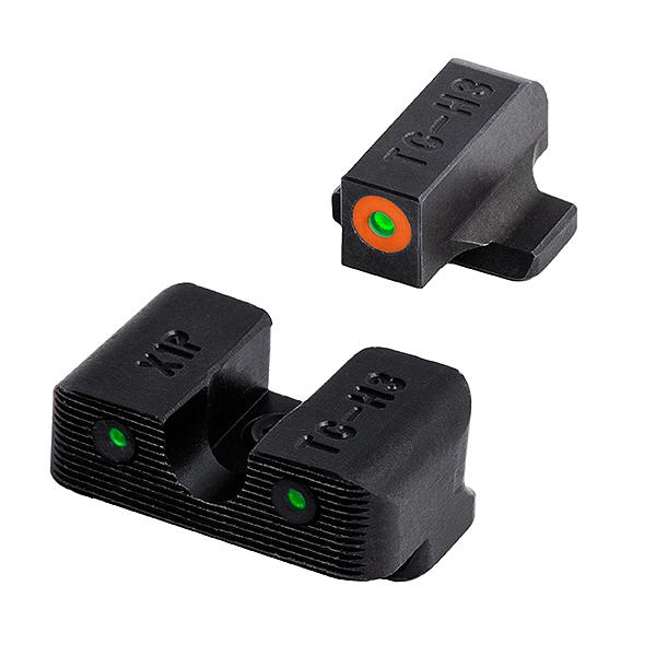 Truglo Tritium Pro Night Sight Set Springfield XD Series - Orange - Precision Shot Firearms