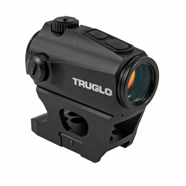 Truglo Ignite Mini Red Dot Sight with High and Low Mount- 30mm 2 MOA Green Dot - Precision Shot Firearms