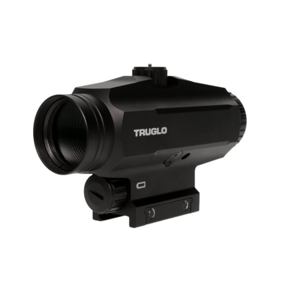 Truglo PR3 Prism Red Dot Sight 32mm 6 MOA CQB Circle Dot Reticle Black - Precision Shot Firearms