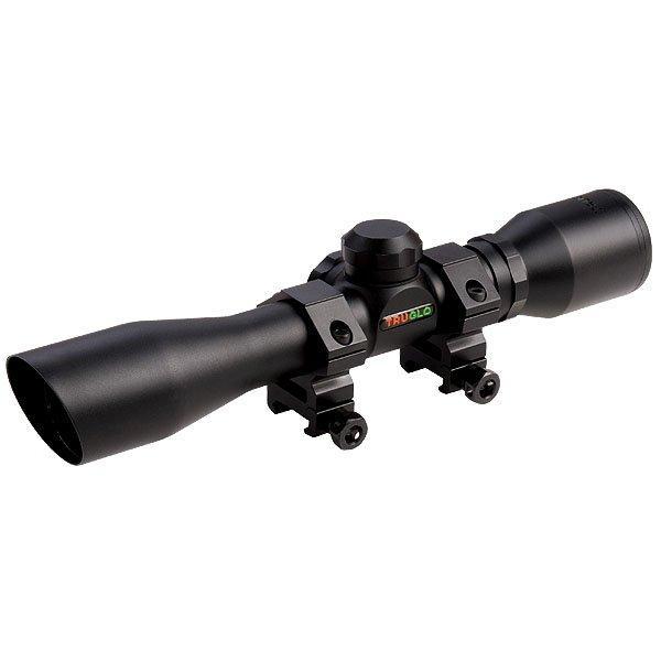 Truglo Compact Rifle Scope 4x32mm 1" SPF Duplex Black - Precision Shot Firearms