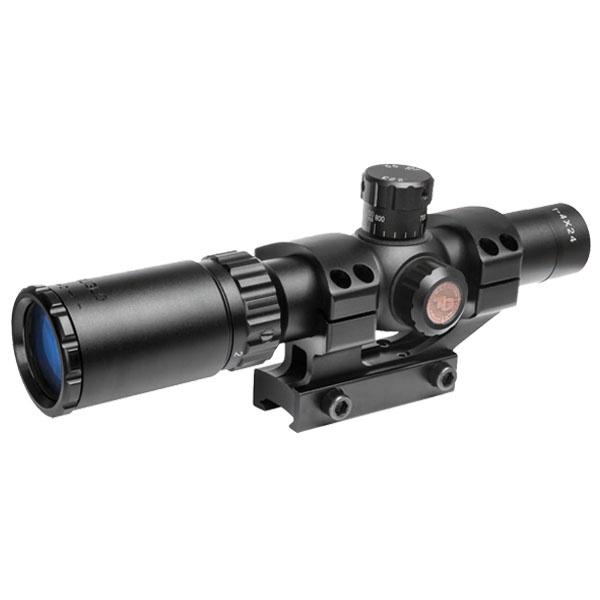 Truglo Tru-Brite 30 Series Tacticle Rifle Scope - 1-4x24mm 30mm MIL 1PC - Precision Shot Firearms