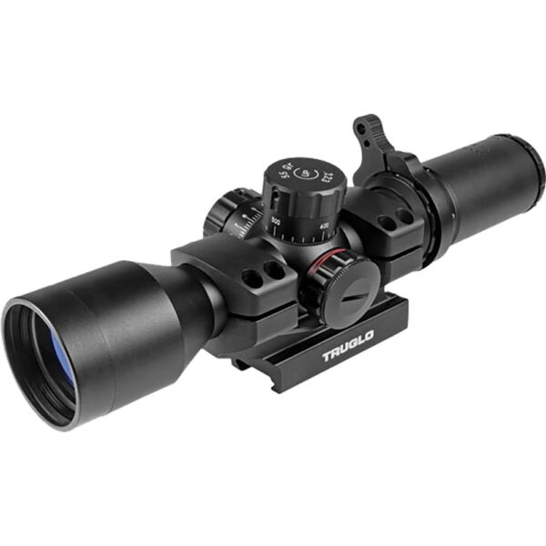Truglo Tactical Rifle Scope 3-9x42mm 30mm SFP Mil-Dot Illum. Black - Precision Shot Firearms