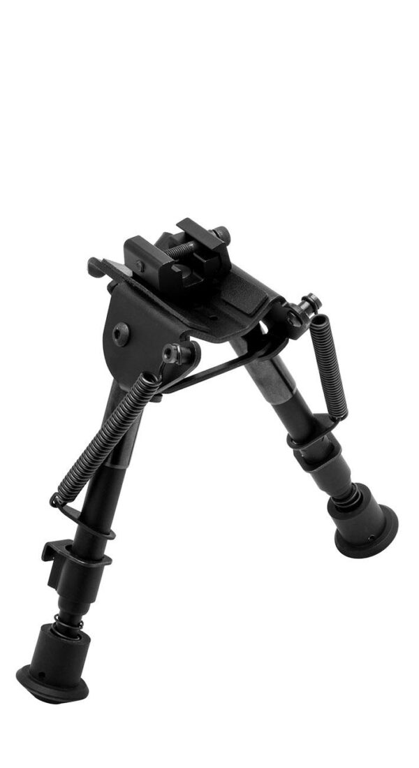 Truglo Tac-Pod Adjustable Bipod with Fixed Base - Adjustable from 6-9" - Precision Shot Firearms