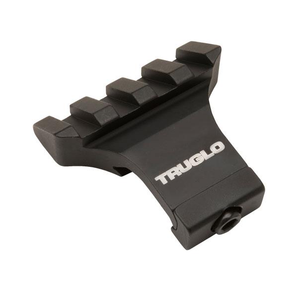 Truglo 2" Offset Picatinny 45 Degree Angled Rail Mount w/Recoil Lug - Precision Shot Firearms
