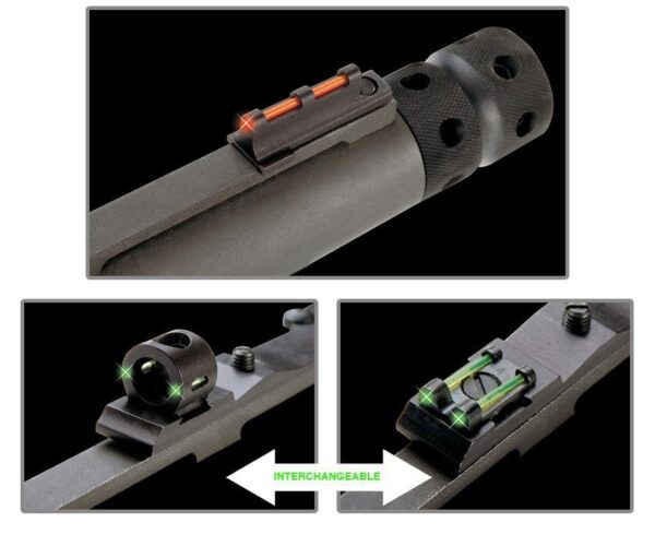 Truglo Tru-Bead Turkey Universal Sight Set Rear Ghost Ring & Notched Rear Sight - Precision Shot Firearms
