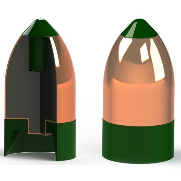 Powerbelt AeroTip Copper-Plated Muzzleloader Bullets .50 cal 295 gr AERO CHP 15/ct - Precision Shot Firearms