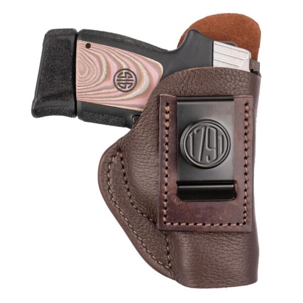 1791 Fair Chase Deer Skin IWB Holster Size 1 Brown LH - Precision Shot Firearms
