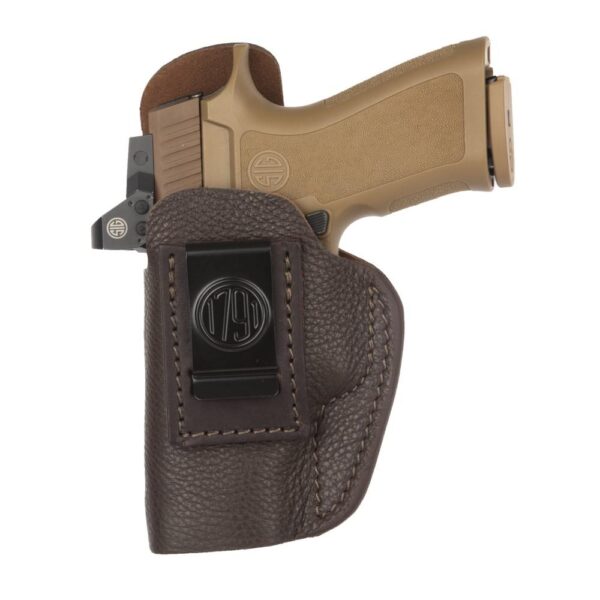 1791 Fair Chase Deer Skin IWB Holster Size 5 Brown LH - Precision Shot Firearms