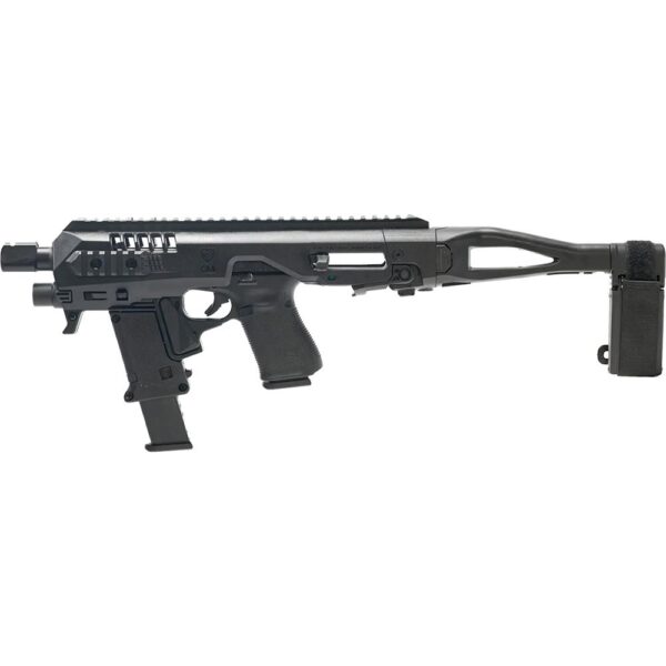 Roni Corporation Nano Roni Glock 17/19/19X/22/23/25/31/32/45 Black with Brace - Precision Shot Firearms
