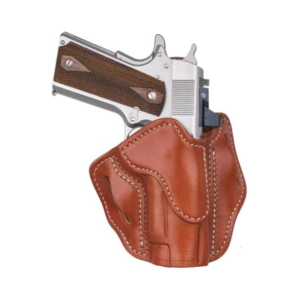 1791 Optic Ready Belt Holster Size 1S Classic Brown RH - Precision Shot Firearms