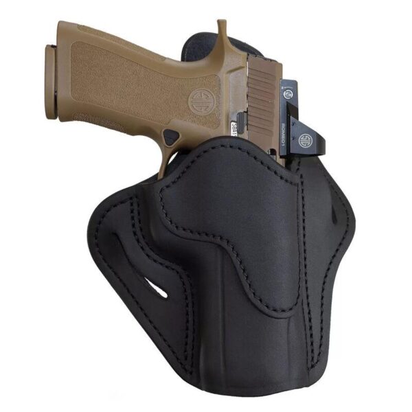 1791 Optic Ready Belt Holster Size 2.4 Stealth Black RH - Precision Shot Firearms