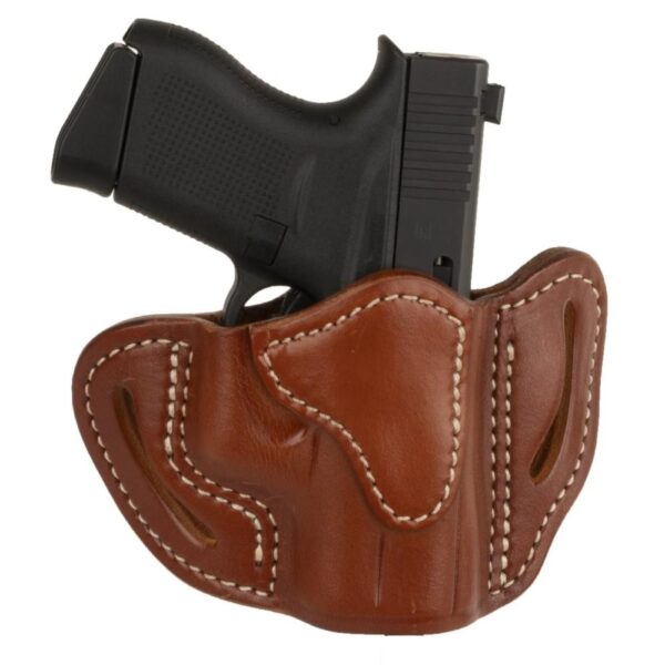 1791 Optic Ready Belt Holster Size Compact Classic Brown RH - Precision Shot Firearms