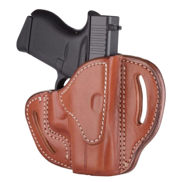 1791 Optic Ready Belt Holster Size Compact Classic Brown RH - Precision Shot Firearms