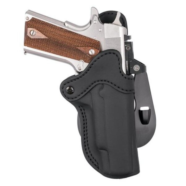 Optic OWB Paddle Size 1 Holster Stealth Black RH - Precision Shot Firearms