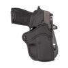 1791 Optic Ready OWB Paddle Holster Size 2.1 Stealth Black RH - Precision Shot Firearms