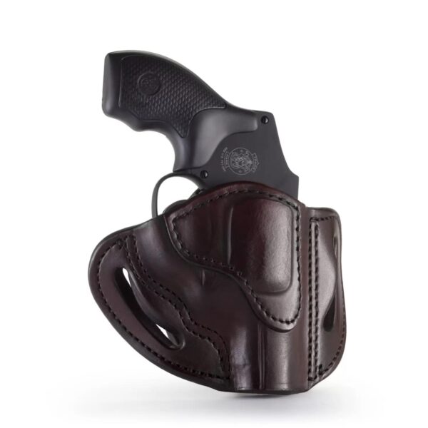1791 Revolver Holster Stealth Black RH J Frame - Precision Shot Firearms
