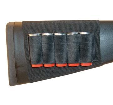 Grovtec Buttstock Catridge Shotgun Open Style Black - Precision Shot Firearms