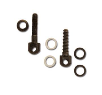 GrovTec Small Parts - 1 Machine Screw Swivel Stud & Nut - 7/8" 1 Wood Screw - 3/4" - Precision Shot Firearms
