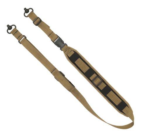 Grovtec QS 2-Point Sentinel Sling with Push Button Swivels Coyote Brown - Precision Shot Firearms